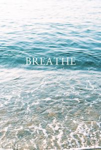 breathe to keep calm in uncertainty