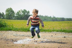 children are at home in their body image